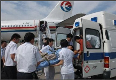 揭西县机场、火车站急救转院